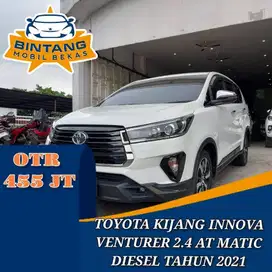 TOYOTA KIJANG INNOVA VENTURER 2.4 AT MATIC 2400 CC DIESEL TAHUN 2021