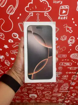 iPhone 16 PM 512GB NEW SEGEL GARANSI RESMI iBox