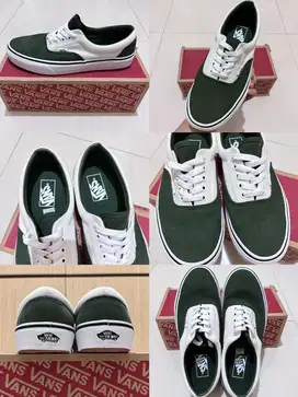 Sepatu Vans Mini Cord Green/White