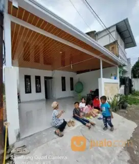 Kanopi atap alderon dobel