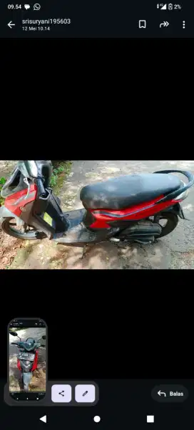 Motor Handa surat2 lengkap PJK idup