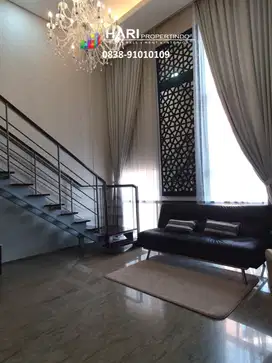 DISEWA MURAH Apartemen Bellagio Mansion Mega Kuningan 2BR - Type Loft