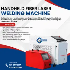 Handeld Fiber Laser Welding Machine 1500W Raycus Mesin Laser Tangan