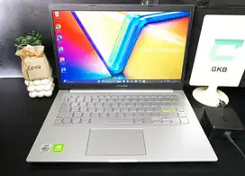 Laptop Asus VivoBook K413F Ssd 512gb core i5 10210U dual VGA Nvidia FH
