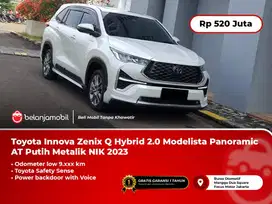 [ LOW KM 9RB ] Toyota Innova Zenix Q Hybrid 2.0 Modelista AT2023/2024