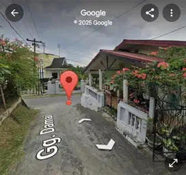 Rumah di tengah kota pekanbaru jl Ronggo Warsito gobah