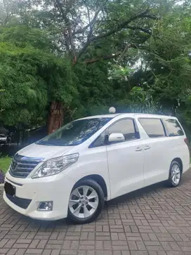 Toyota Alphard 2.4 G ATPM 2012 –Putih, KM Super Rendah!
