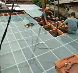 Kanopi atap kaca