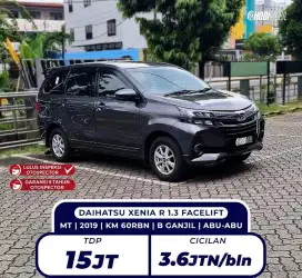 Xenia R 1.3 Facelift MT Thn 2019