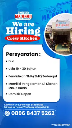 LOKER CREW KITCHEN