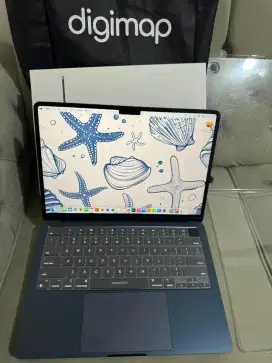 Macbook Air M2 2022 8/256 13.6Inci Garansi Resmi Digimap Masih Aktif