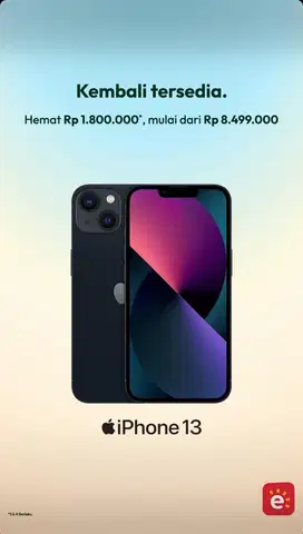 Promo iPhone 13 128GB iBox Midnight