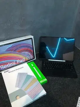 Xiaomi redmi pad pro 256 gb full set pulpen+keyboard