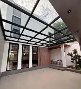 Kanopi atap minimalis