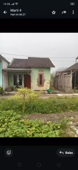 Di jual cepat rumah dan tanah