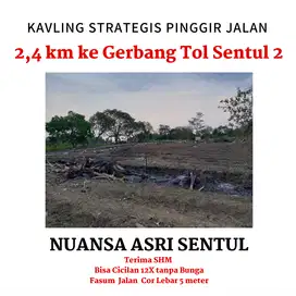 Di Jual Tanah 7 menit ke Gerbang Tol Sentul 2: SHM Pecah Per Unit