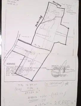 Tanah di Jl. Panyandaan, Cimenyan - Kabupaten Bandung