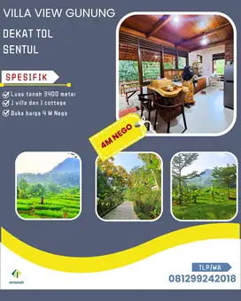 Villa Bogor View Gunung Dekat Tol Sentul Dan Puuncak Dua