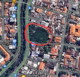 tanah kavling cocok bangun gedung apartment kantor Undaan Kulon