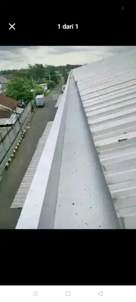 atap bocor kanopi atap bajarigan terpasang dll