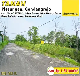 Dijual Tanah di Plesungan Gondangrejo