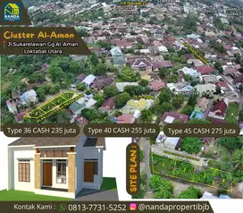 cluster Al-Aman jl.sukarelawan Gg.Al-Aman loktabat utara