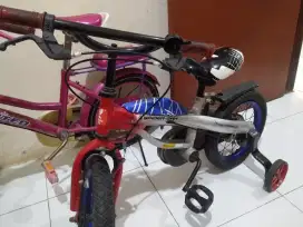 Sepeda anak, united dan huizhibaby,edisi mau di jual ganti baru