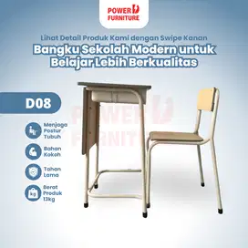 PowerD Meja Kursi Sekolah D08 - Meja sekolah | Kursi sekolah