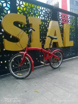 Sepeda lipat dewasa siap gowes