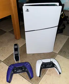 PS5 Slim Digital (Set Controller dan Charging Dock Original)
