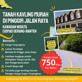 Tanah Kavling Ciomas permai