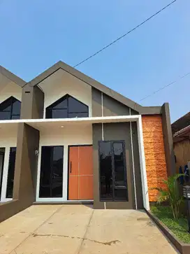 Rumah cantik desain modern 2 kamar cash dan bertahap hanya 200jutaan