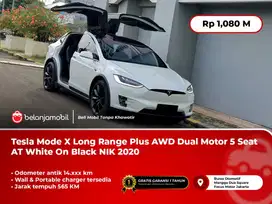 [ LOW KM ] Tesla Mode X Long Range Plus AWD 5 Seat AT White 2020/2021