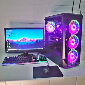 PC Gaming I3 6100 RAM 16Gb VGA GT 730 Fullset / Up
