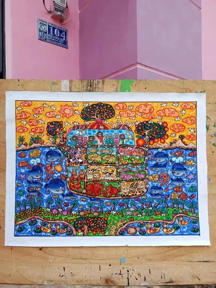 Lukisan Repro Erica Hestu