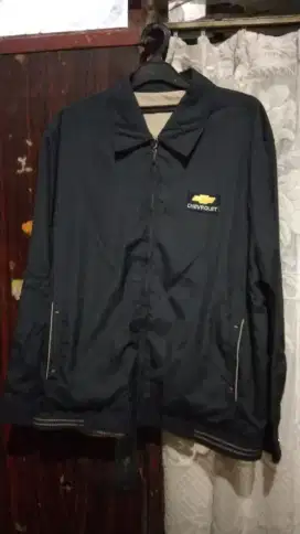 Jaket vintage Chevrolet Orisinil asli bolak balik