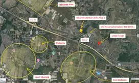 DIJUAL TANAH UK 9267M2 LOKASI PINGGIR JALAN HARGA NEGO, CIKARANG