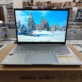 Asus Vivobook M1403Q Ryzen 5 8GB/512GB Layar IPS Like New Garansi On