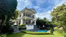 Villa Perdana 1, full furnished luas 669m SHM Cisarua Bogor