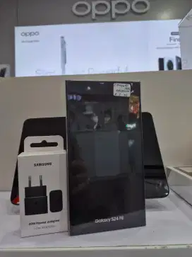 GALAXY S24FE 5G 8/256 + FREE TEMPERED + CLEAR CASE + 25W ORIGINAL ‼️