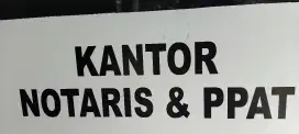 Lowongan Admin Kantor Notaris