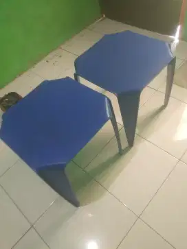 sepasang meja kecil olymplast uk 45cm kokoh@ ciampea bogor