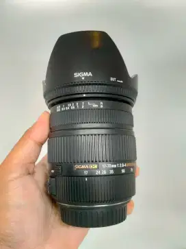 Lensa sigma 17-70mm for Canon unit only no box