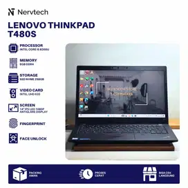 Lenovo Thinkpad T480s Core i5 8350U Gen 8 8GB/256GB 14 inch Laptop