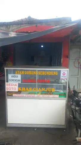 Jual etalase  buat dagang