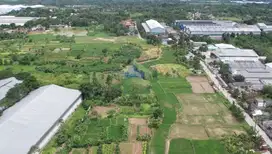 Dijual Tanah di Jalan Raya Cikande-RangkasBitung, Serang, Banten.