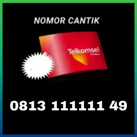 Nomor Cantik simpati Telkomsel super seri hexa