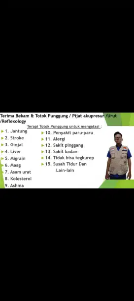 Bekam & Totok punggung