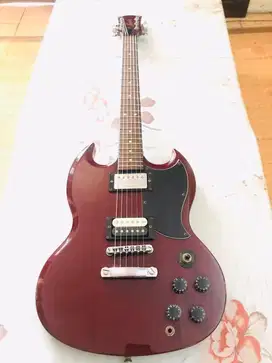 Gitar Listrik Guitar Electric Sprit SG by Gibson Plus Ampli