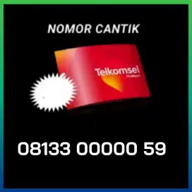 Nomor Cantik simpati Telkomsel panca super